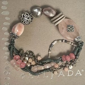 Silpada Sterling Silver Reef Stretch Bracelet